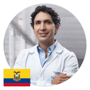 Dr. Juan Carlos GaiborCardiólogo Intervencionista del Hospital MetropolitanoQuito