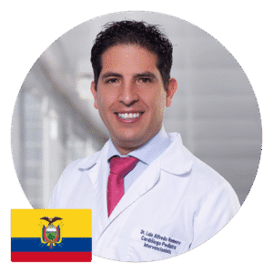 Dr. Luis RomeroCardiólogo Pediatra del Hospital Metropolitano Quito