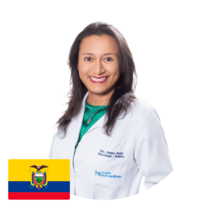 Dra. Joana Acebo
Infectóloga 
Pediatra
Hospital Metropolitano