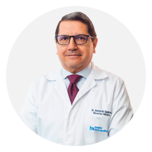 DR. BERNARDO SANDOVAL C.Cirujano Oncólogo
Director Médico 
Hospital Metropolitano